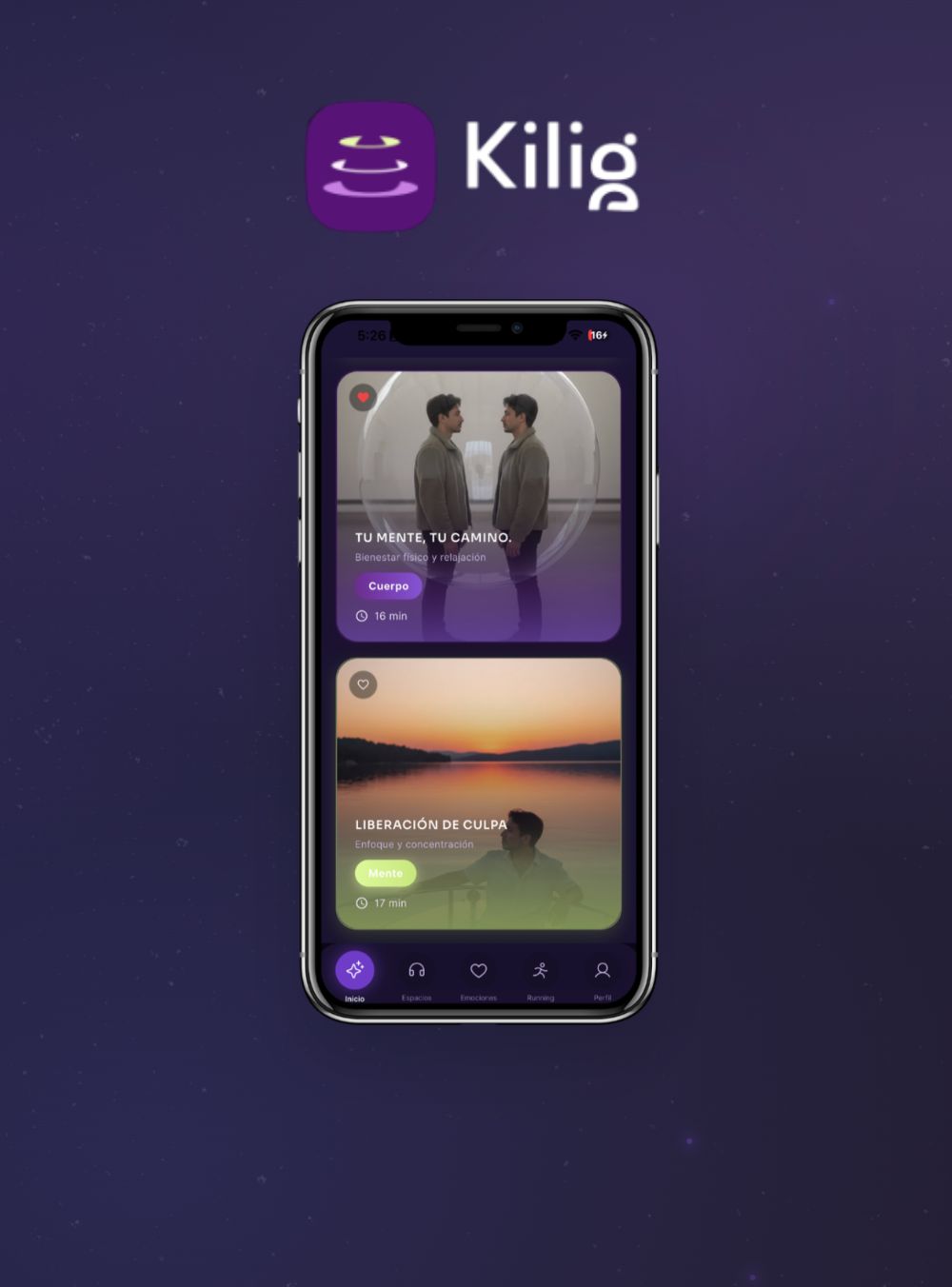 Kilig - App de meditaciones personalizadas con IA