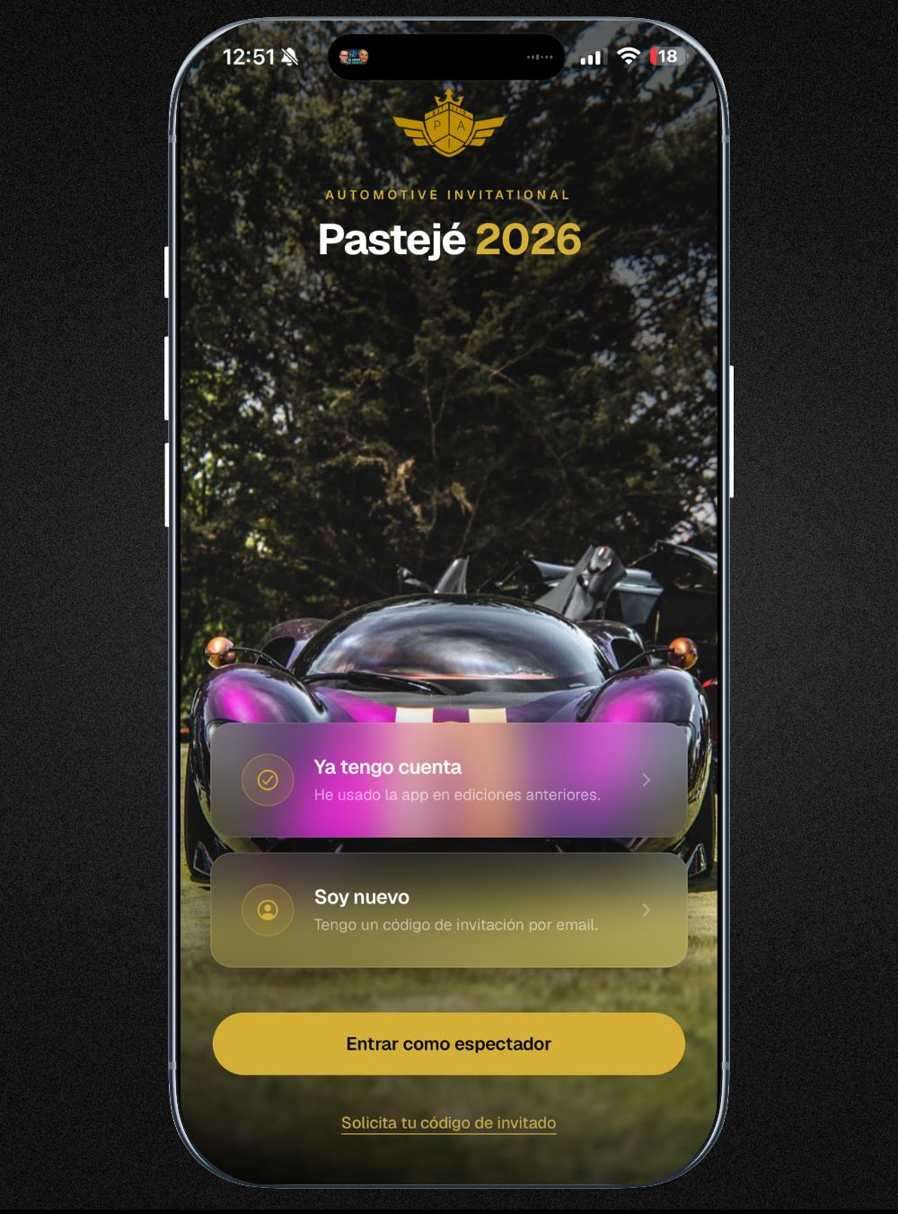 Pastejé Automotive Invitational - Evento privado por invitación